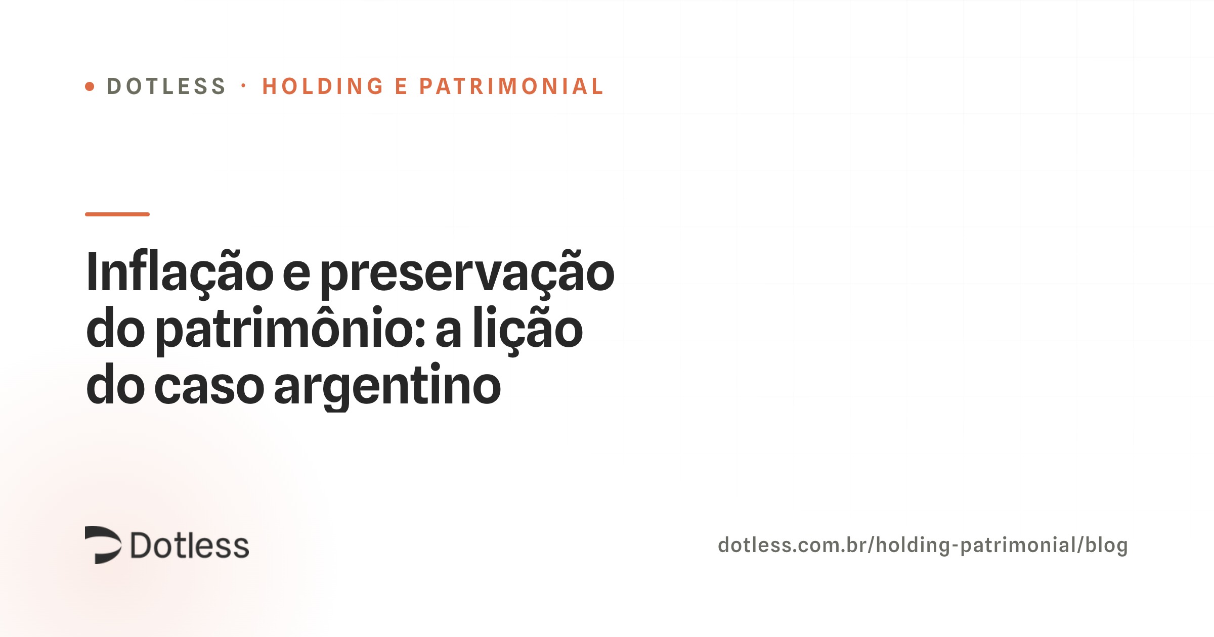 Reprodução da materia da InfoMoney sobre Milei, inflação na Argentina e preservação do patrimônio