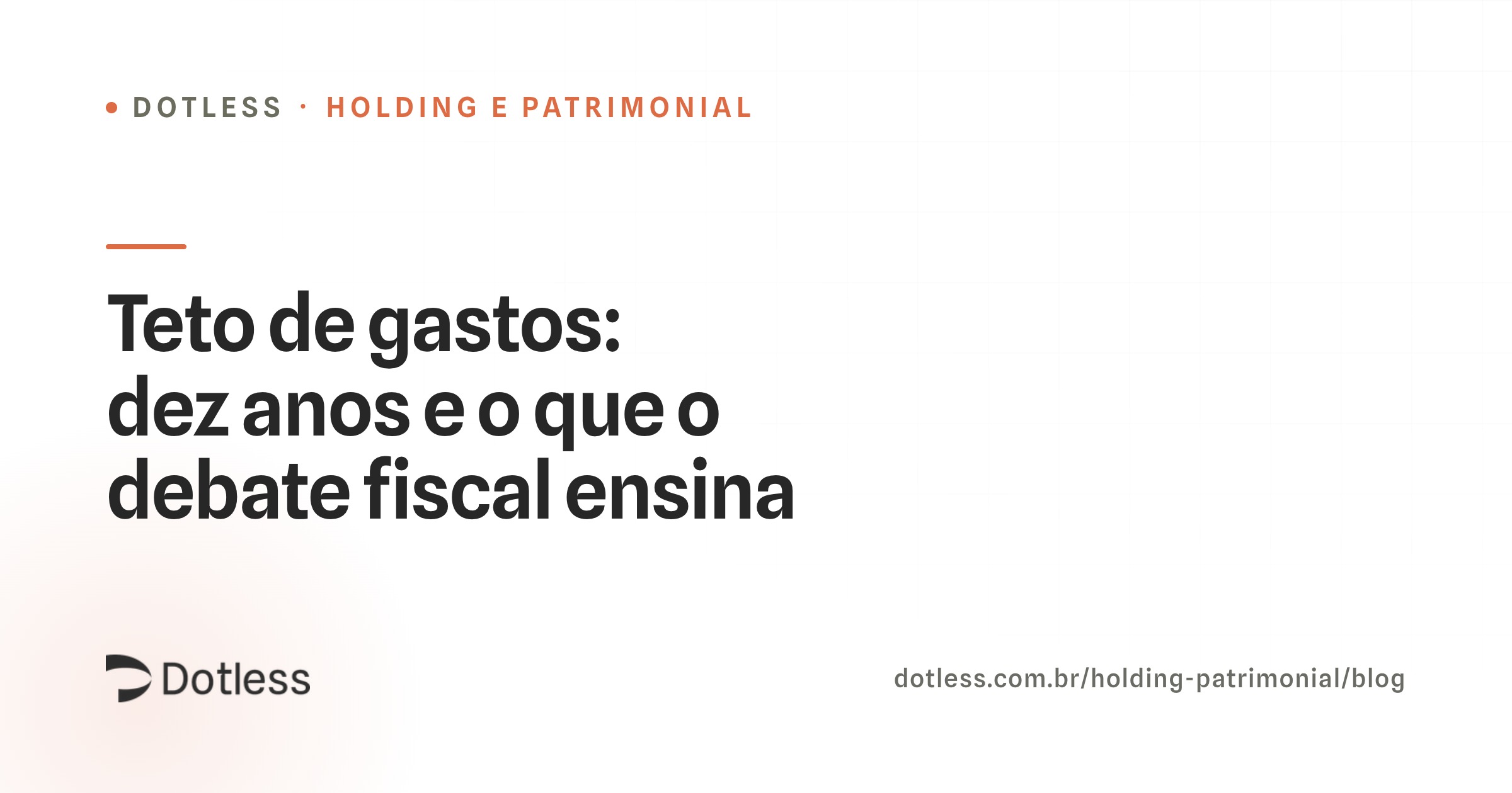 Captura da reportagem sobre os dez anos do teto de gastos e a austeridade constitucionalizada